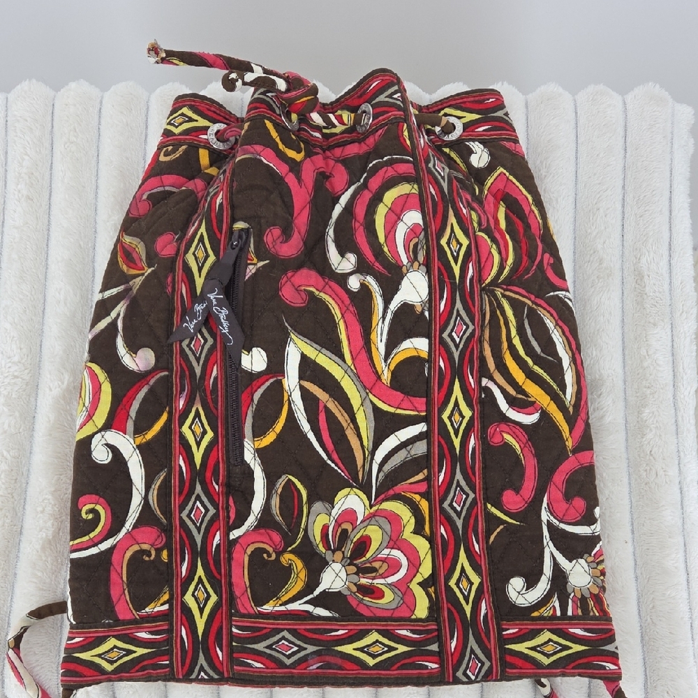 Vera Bradley Multicolor Quilted Backpack